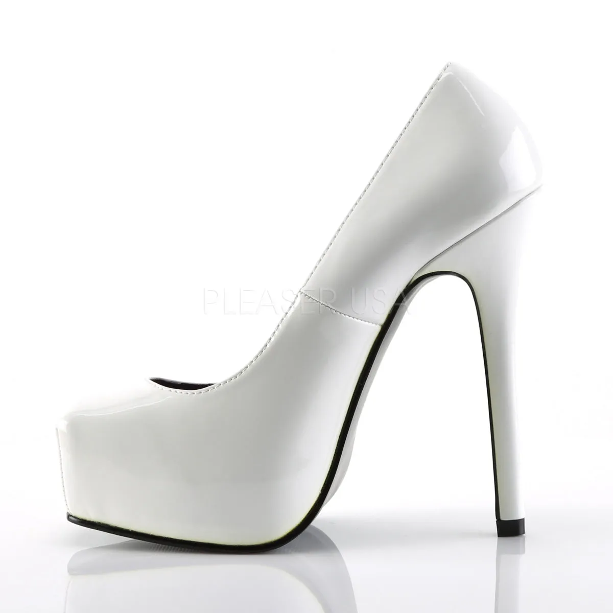 BONDAGE-01  White Patent