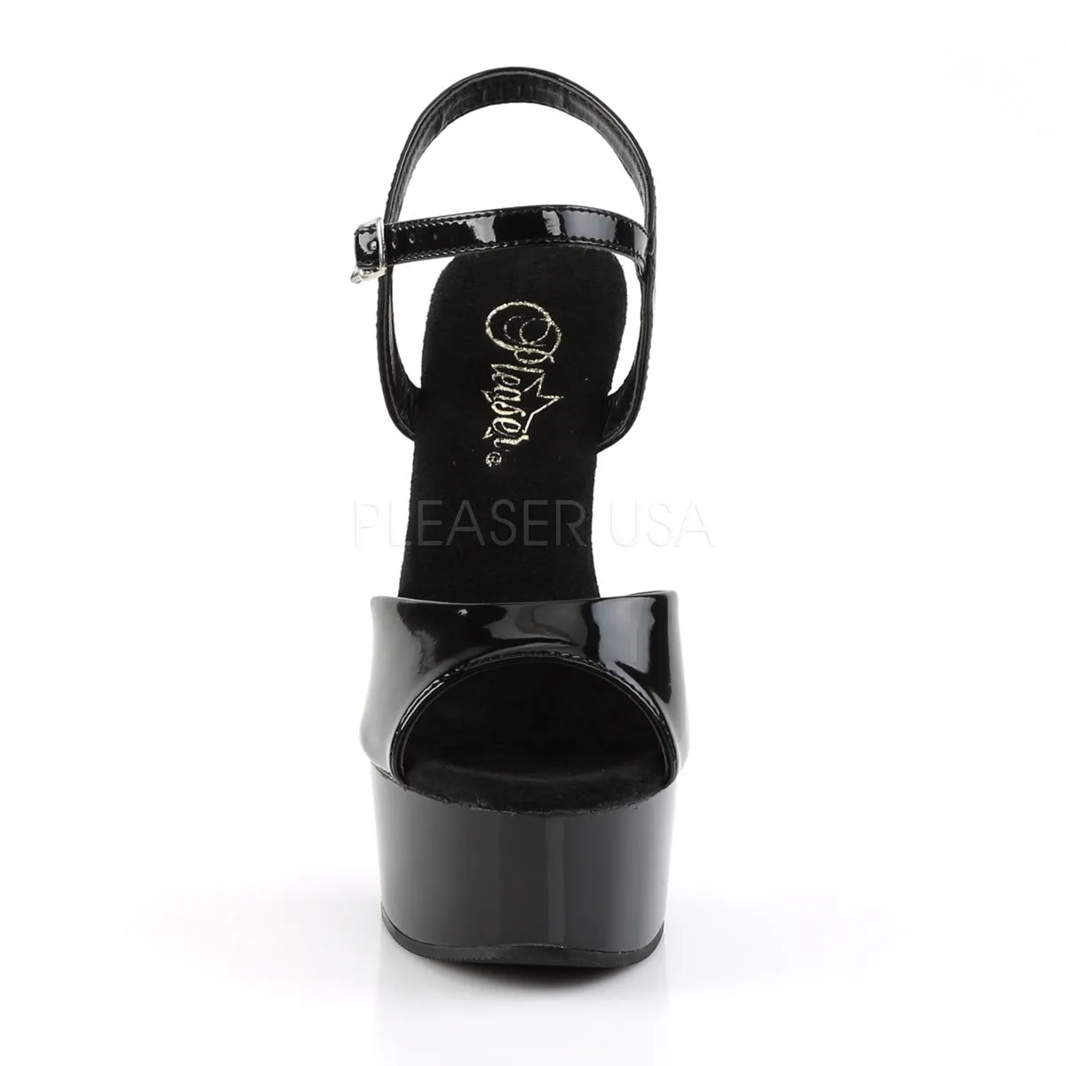 CAPTIVA-609  Black Patent/Black