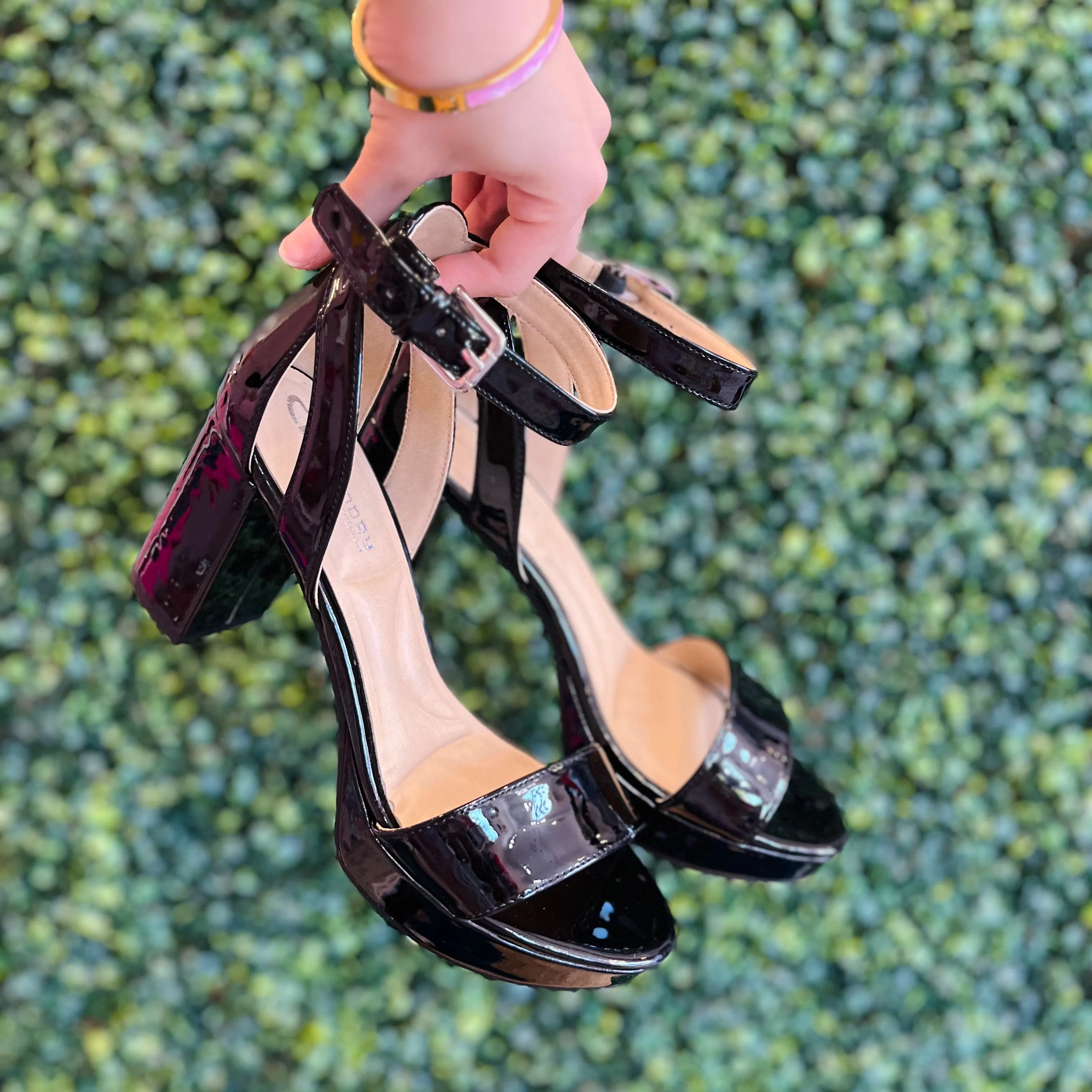 Celia Platform Ankle Heel - FINAL SALE