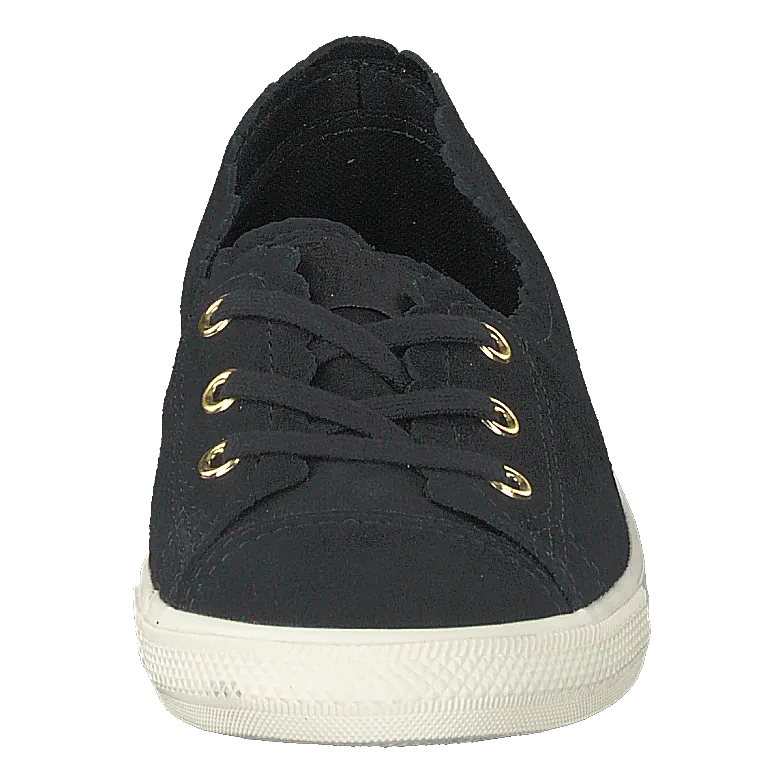 Chuck Taylor Ballet Lace Black/gold/egret