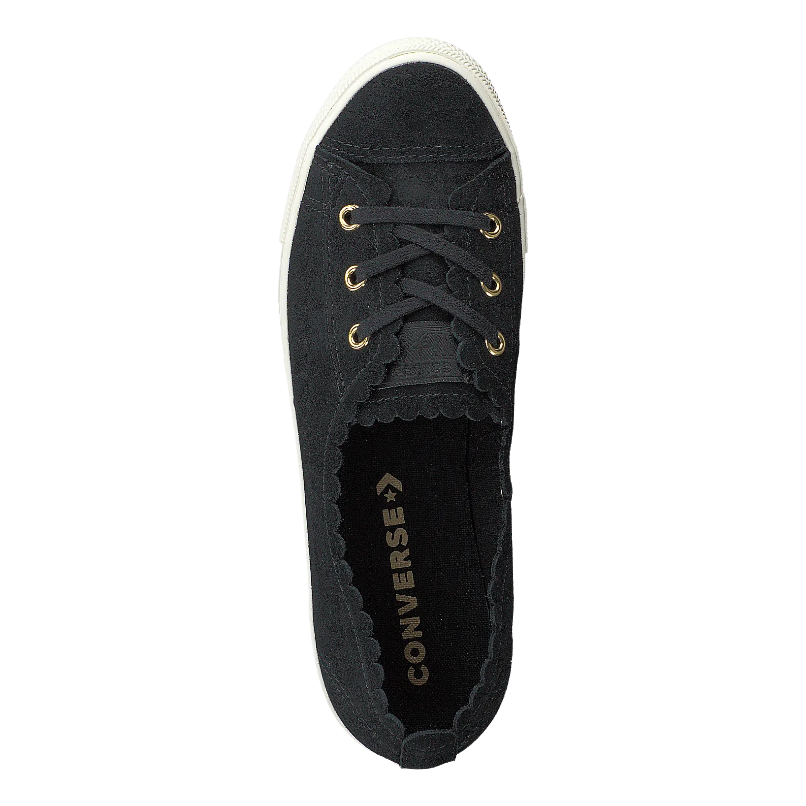 Chuck Taylor Ballet Lace Black/gold/egret