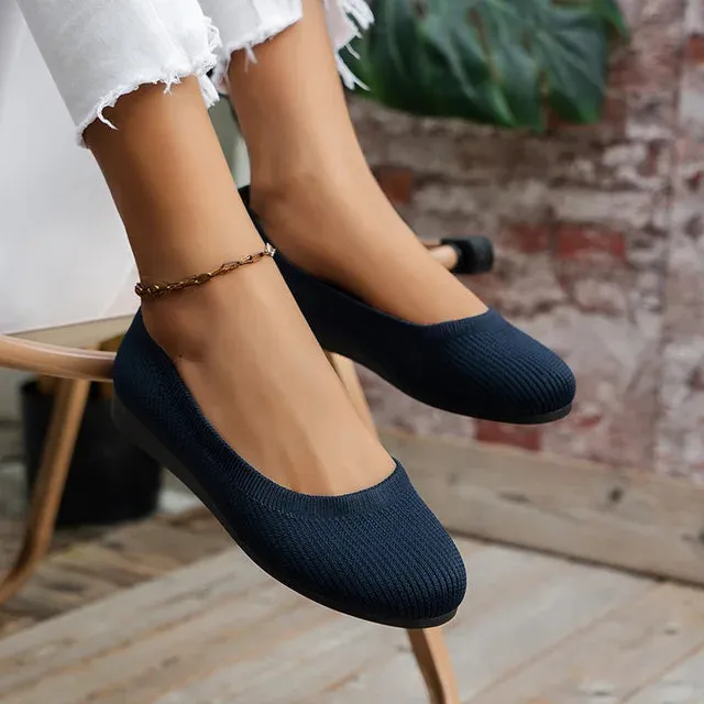 Clelia® | Knitted Ballet Shoes For Women