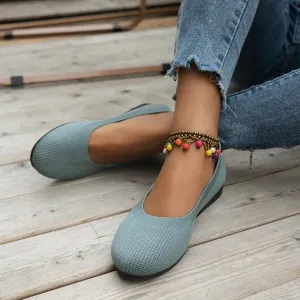 Clelia® | Knitted Ballet Shoes For Women