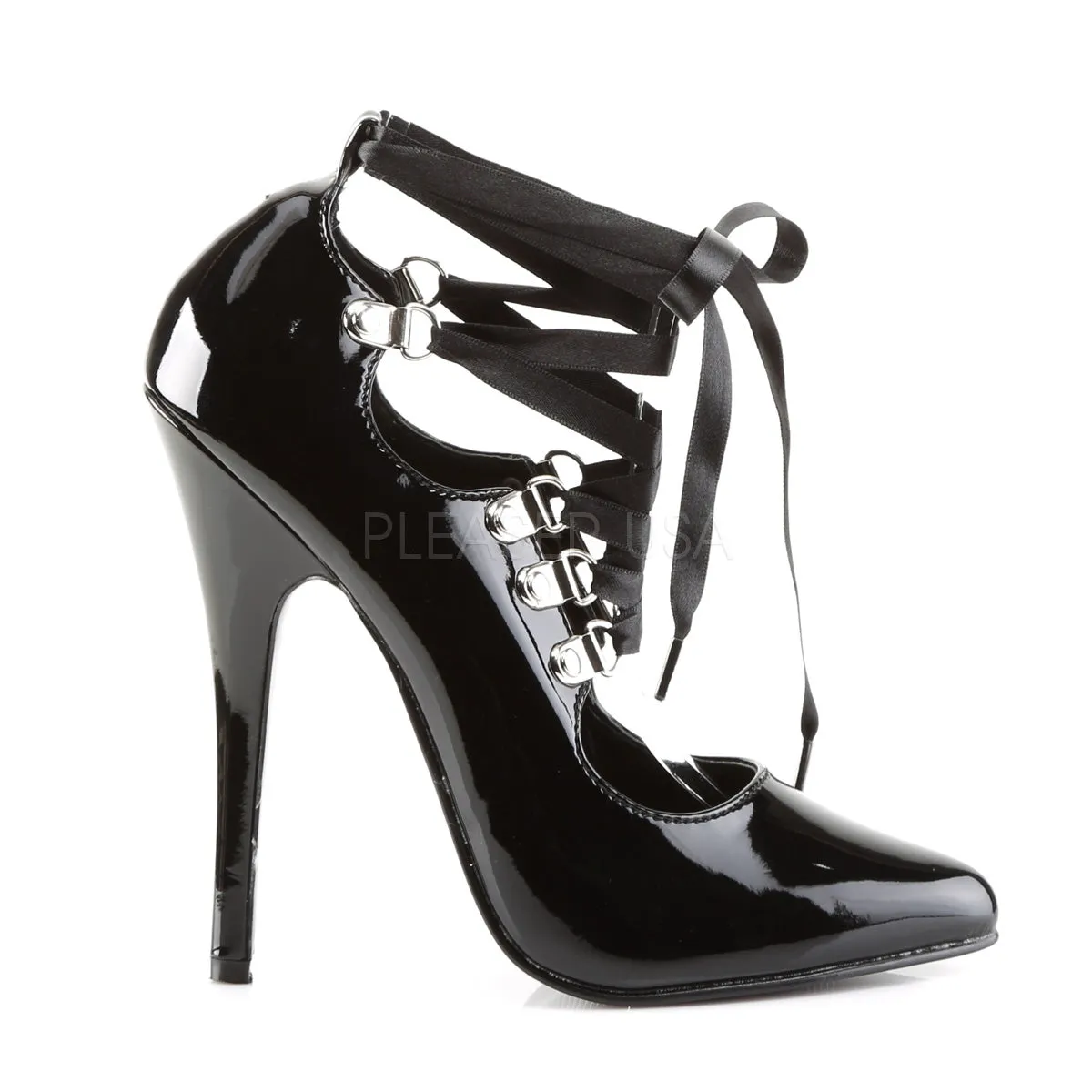 DOMINA-456  Black Patent
