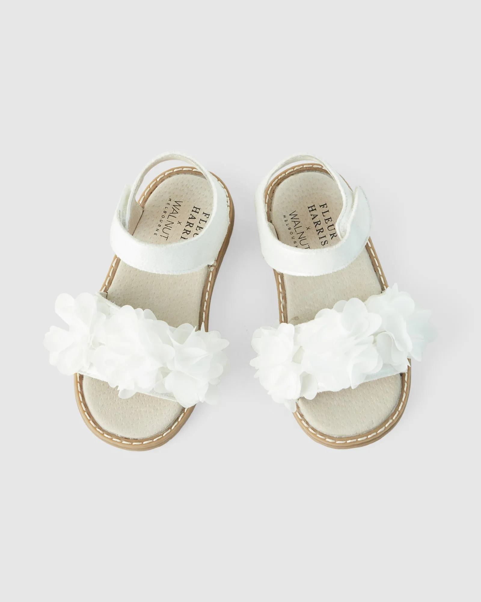 Fleur Harris Bloom Sandal - Pearl