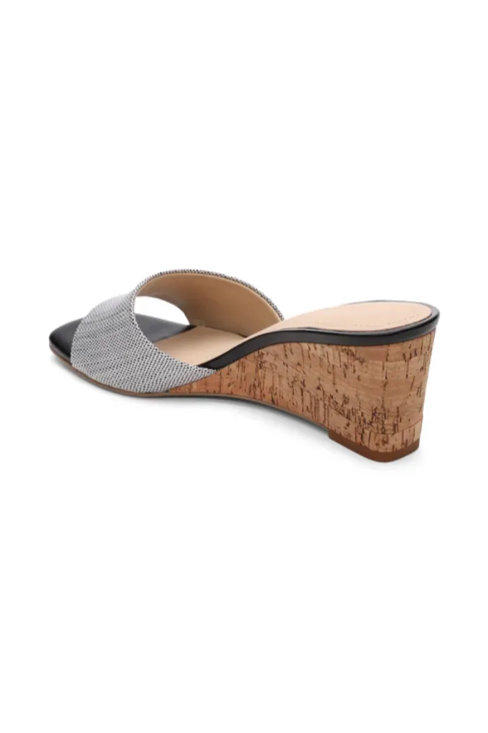 Flowers Wedge Mule