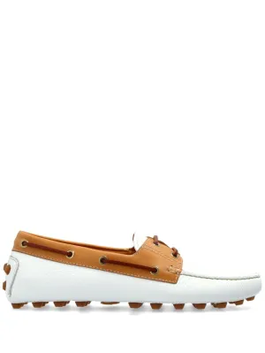 Gommino bubble leather loafers