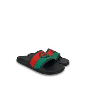Gucci Men’s Interlocking G Slide Sandal- Size 12