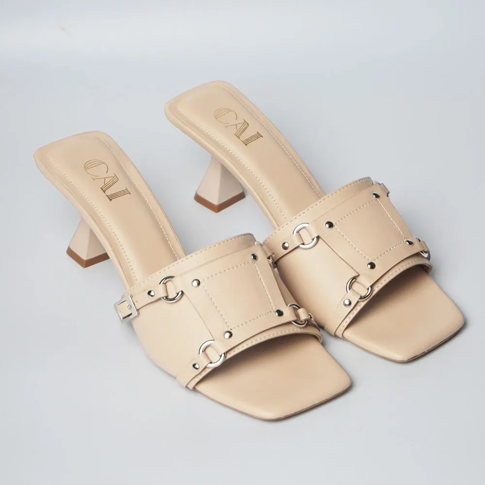 Jacket Cream Heels