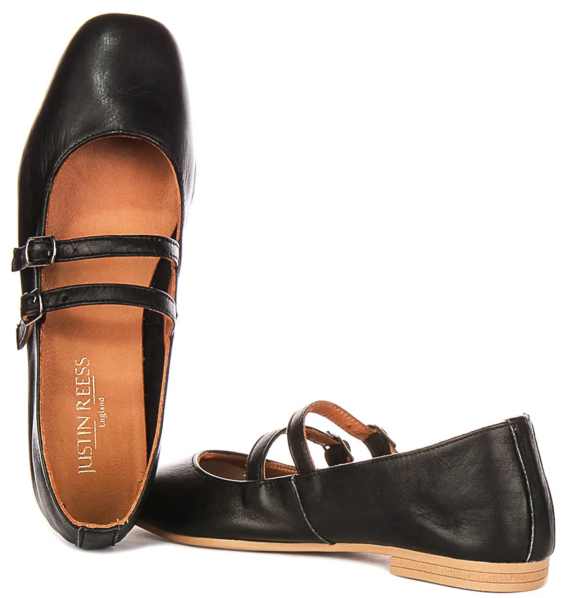 Justinreess England Dotty In Black For Women