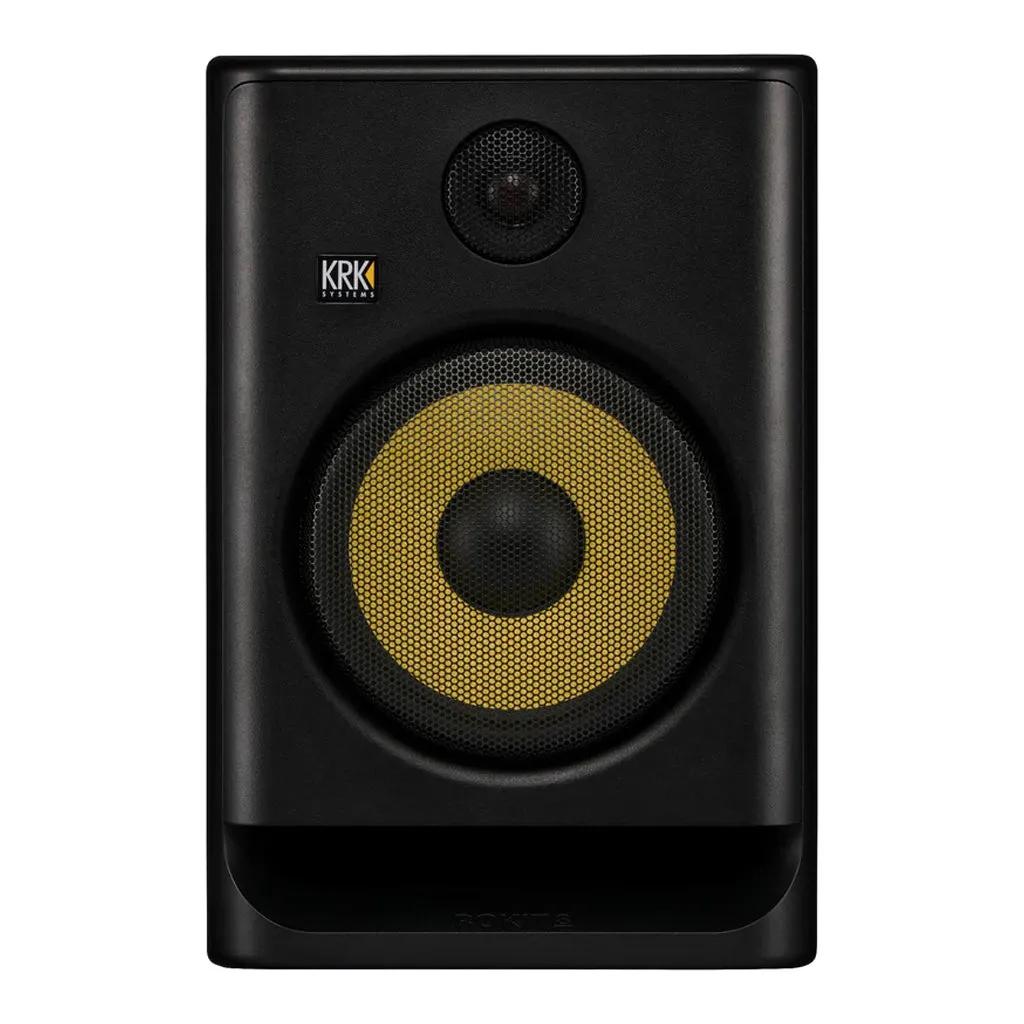 KRK ROKIT Gen5 Studio Monitor 8" Class D Powered; Kevlar Drivers; Onboard DSP - Single