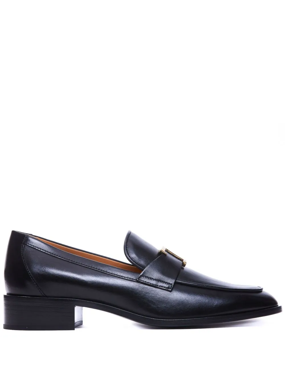 Leather loafers