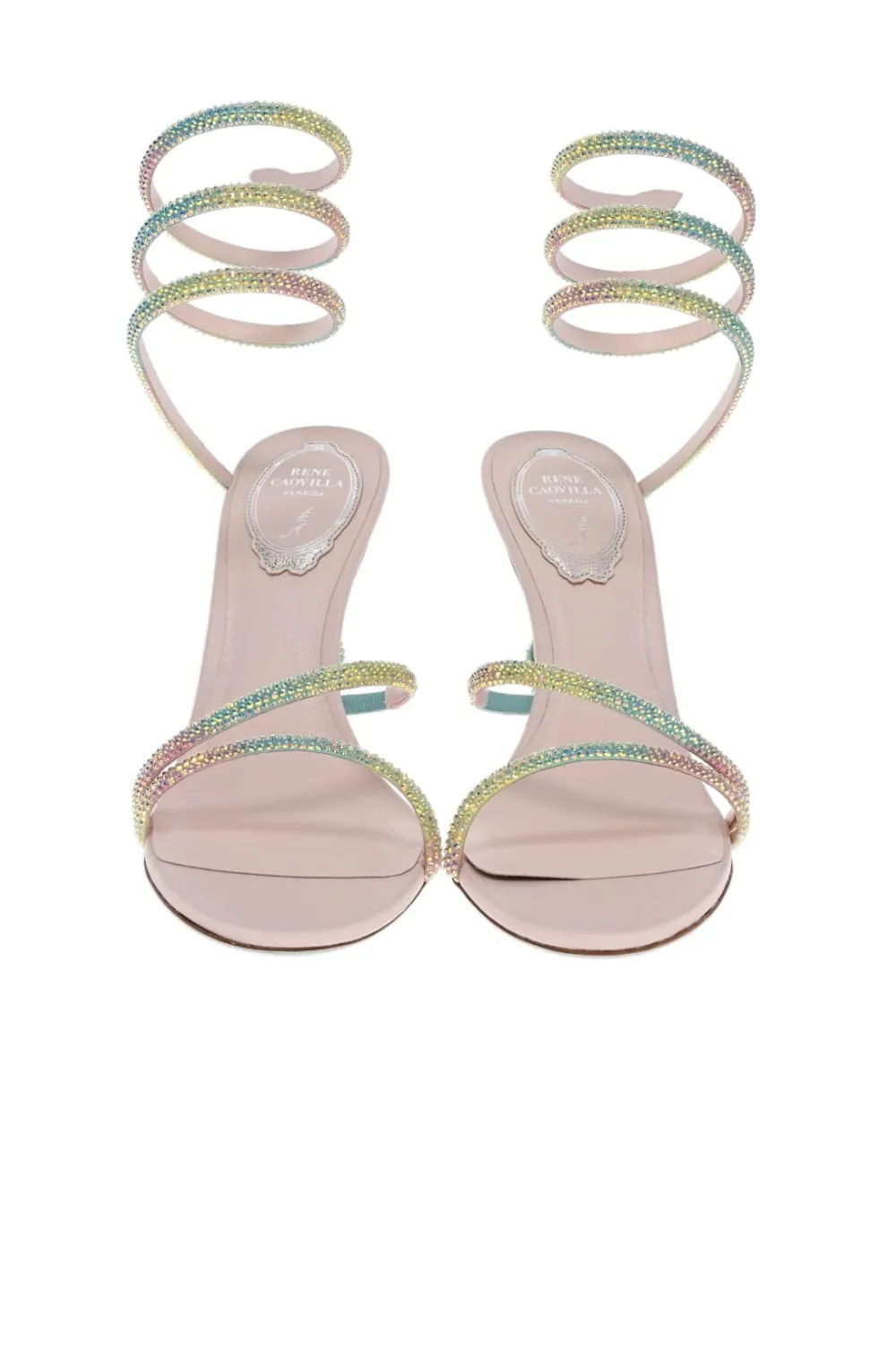 Margot Burano Rainbow Crystal Sandals