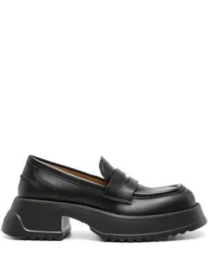 Marni 55mm leather loafers