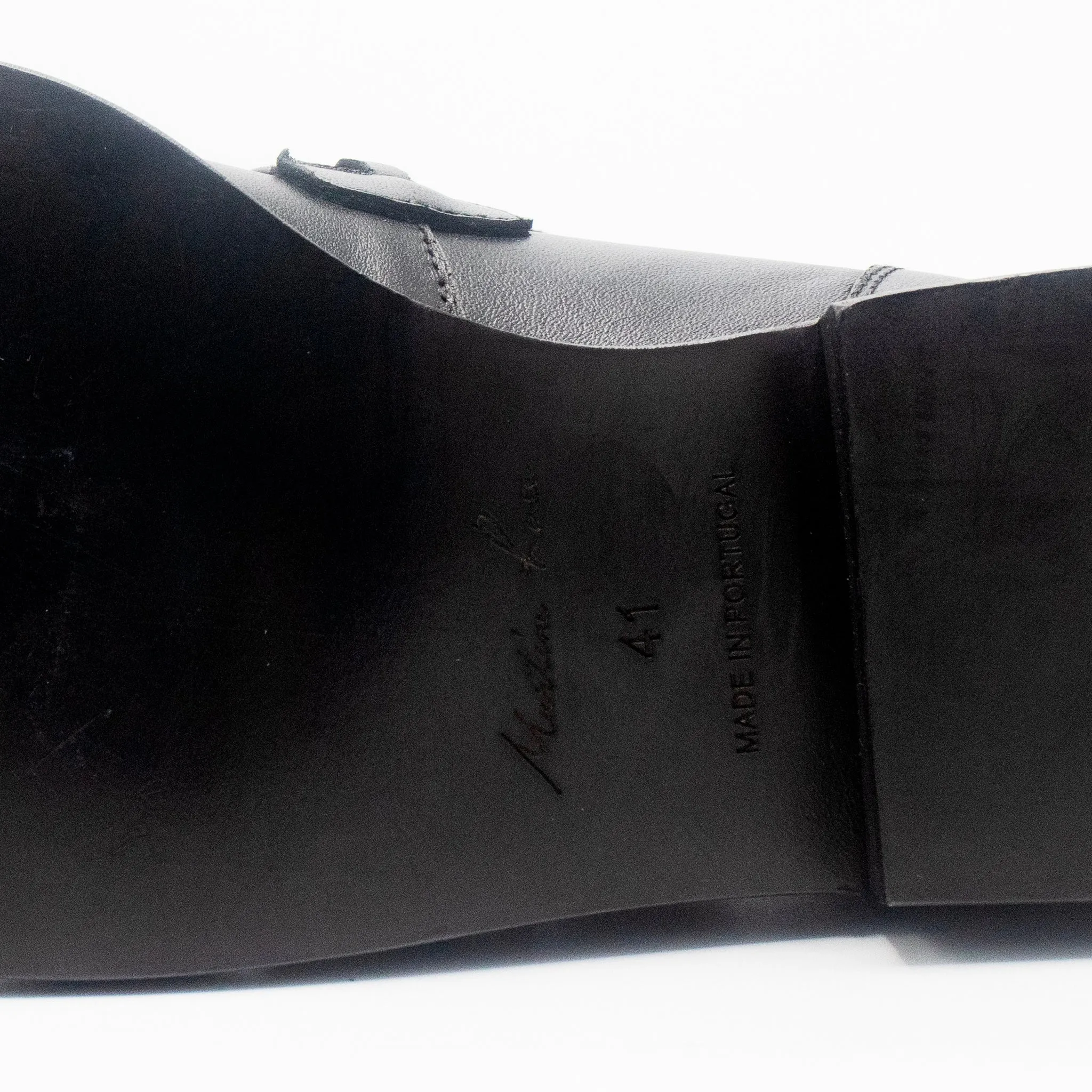 Martine Rose Square Toe Loafers