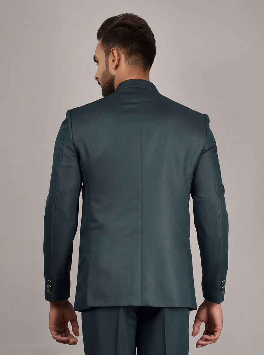 Olive Green Jodhpuri Suit | JadeBlue