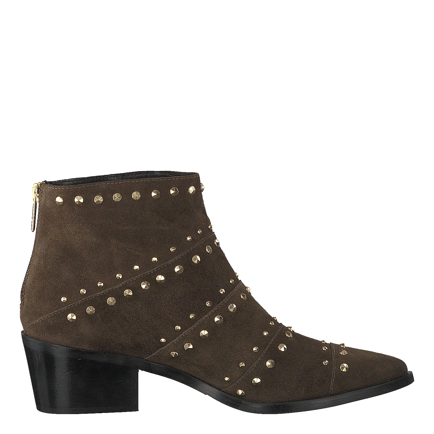 Rivet Flat Boot Softy Olivia, Rivets Oro