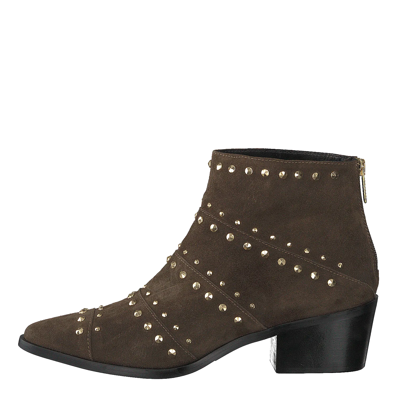 Rivet Flat Boot Softy Olivia, Rivets Oro