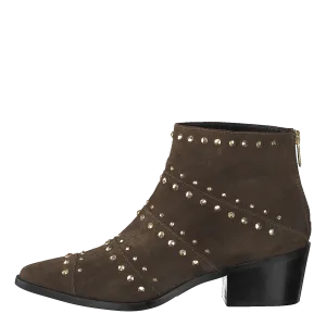 Rivet Flat Boot Softy Olivia, Rivets Oro