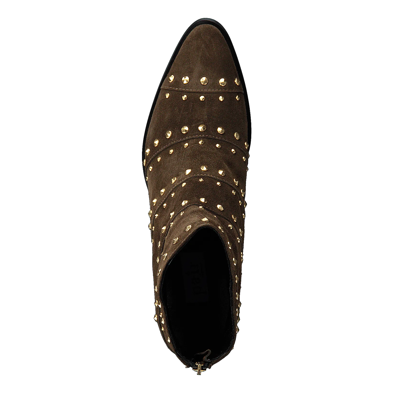 Rivet Flat Boot Softy Olivia, Rivets Oro