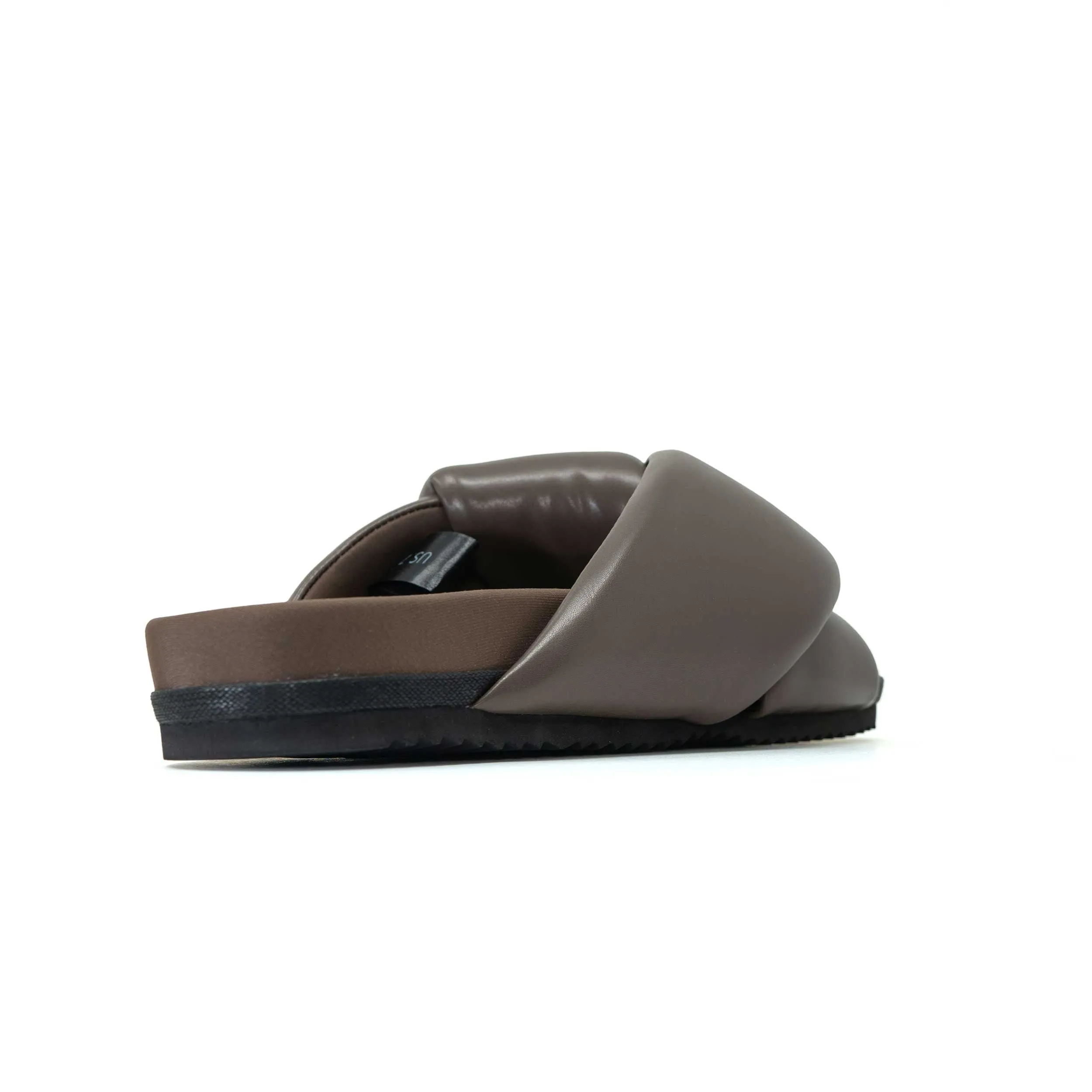 ROAM FOLDY PUFFY TAUPE VEGAN LEATHER