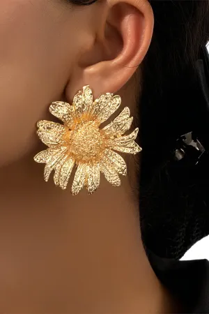 Statement Daisy Drop Earrings