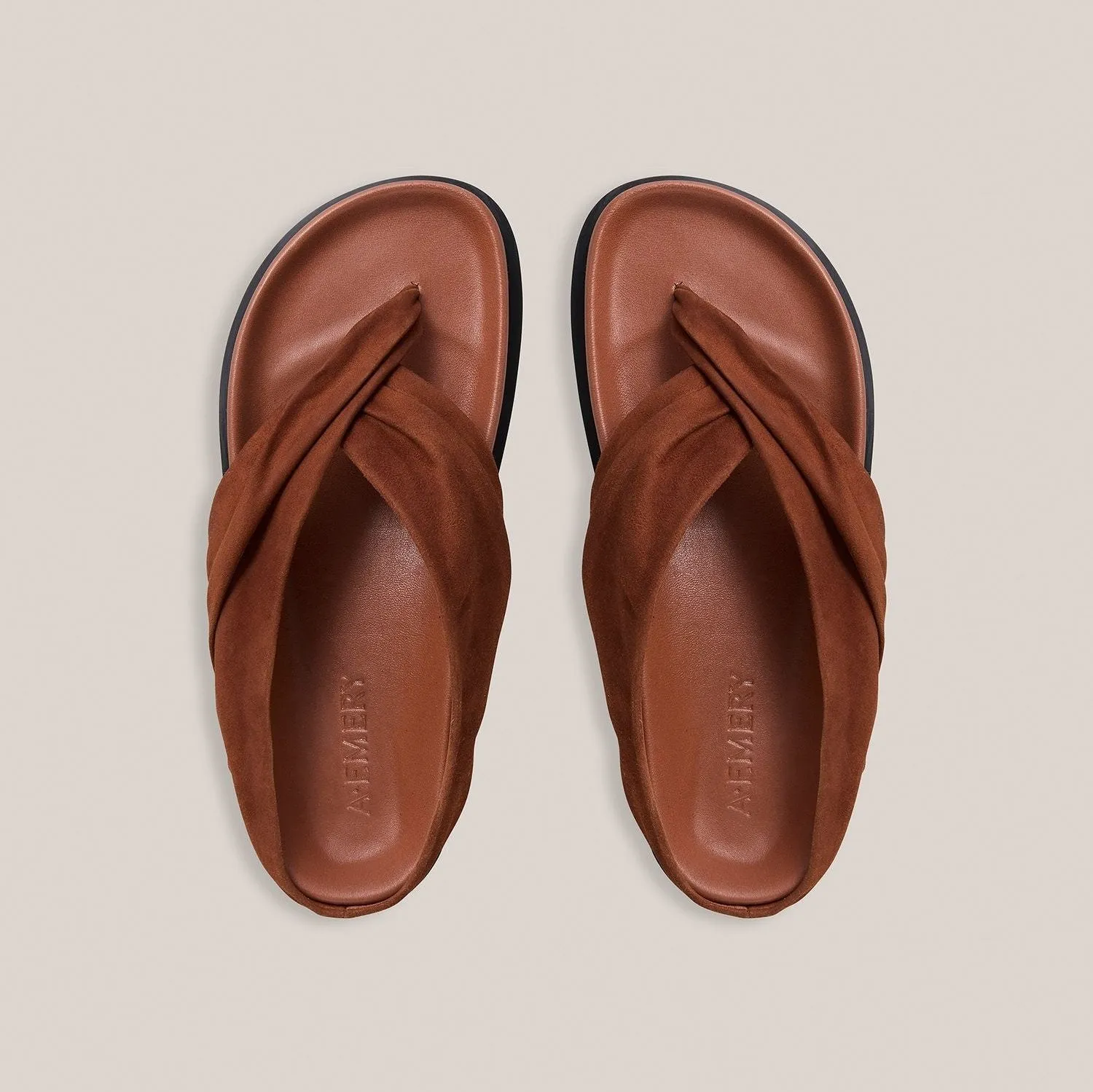 THE SHAW SANDAL - SIENNA SUEDE