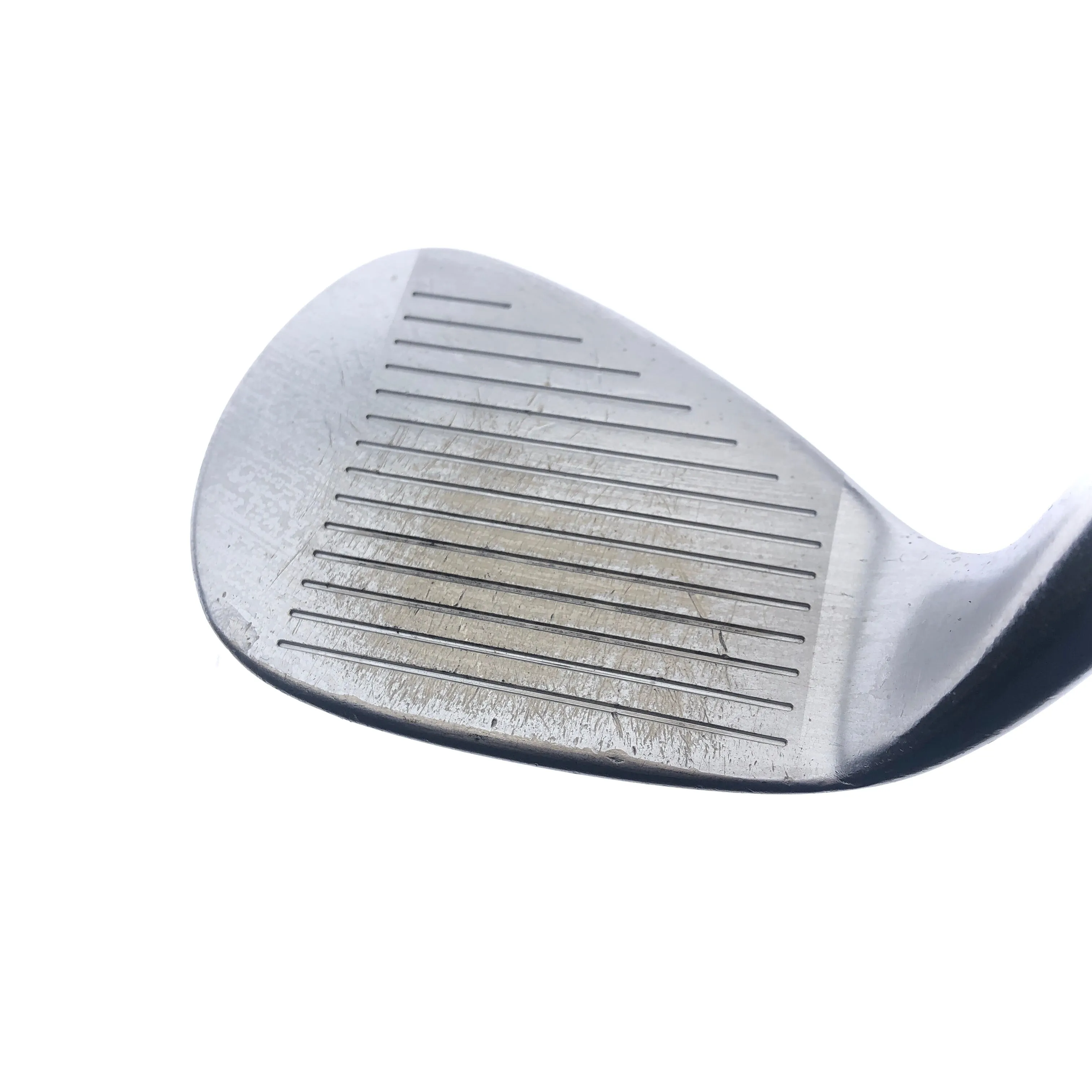 Used Mizuno MP-T 10 White Satin Chrome Sand Wedge / 54.0 Degrees / Stiff Flex