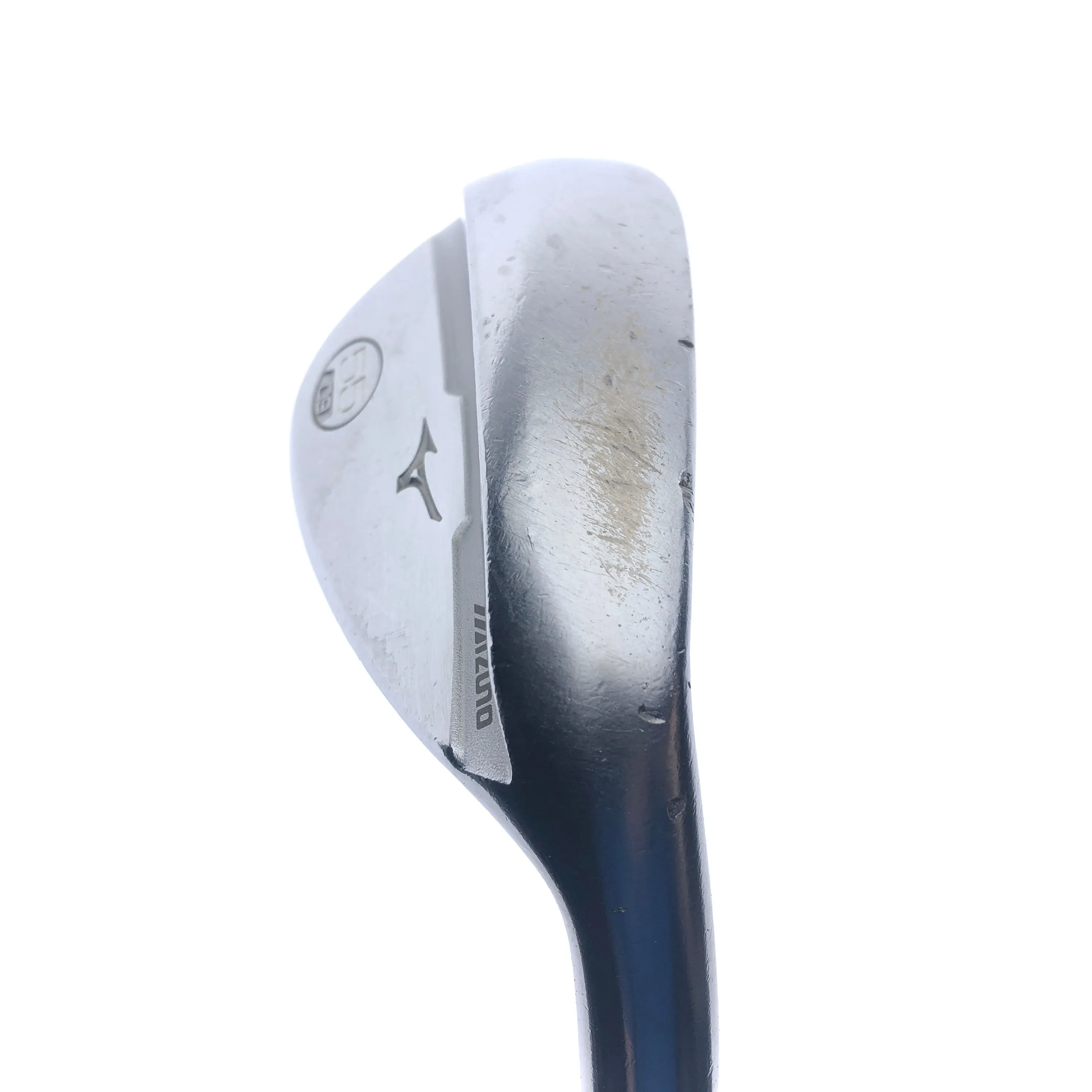 Used Mizuno S18 White Satin Sand Wedge / 55.0 Degrees / Regular Flex