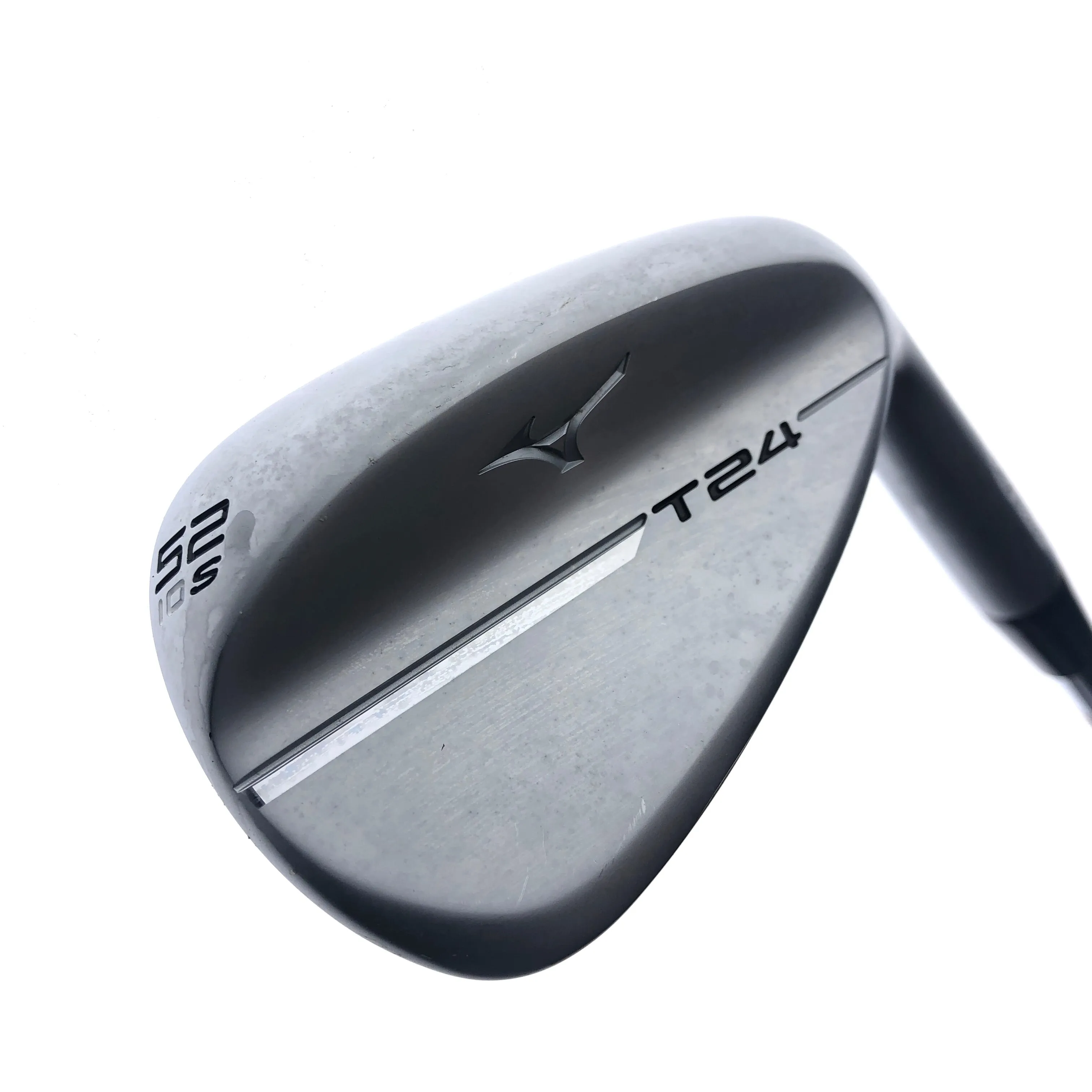 Used Mizuno T24 White Satin Gap Wedge / 52.0 Degrees / Stiff Flex