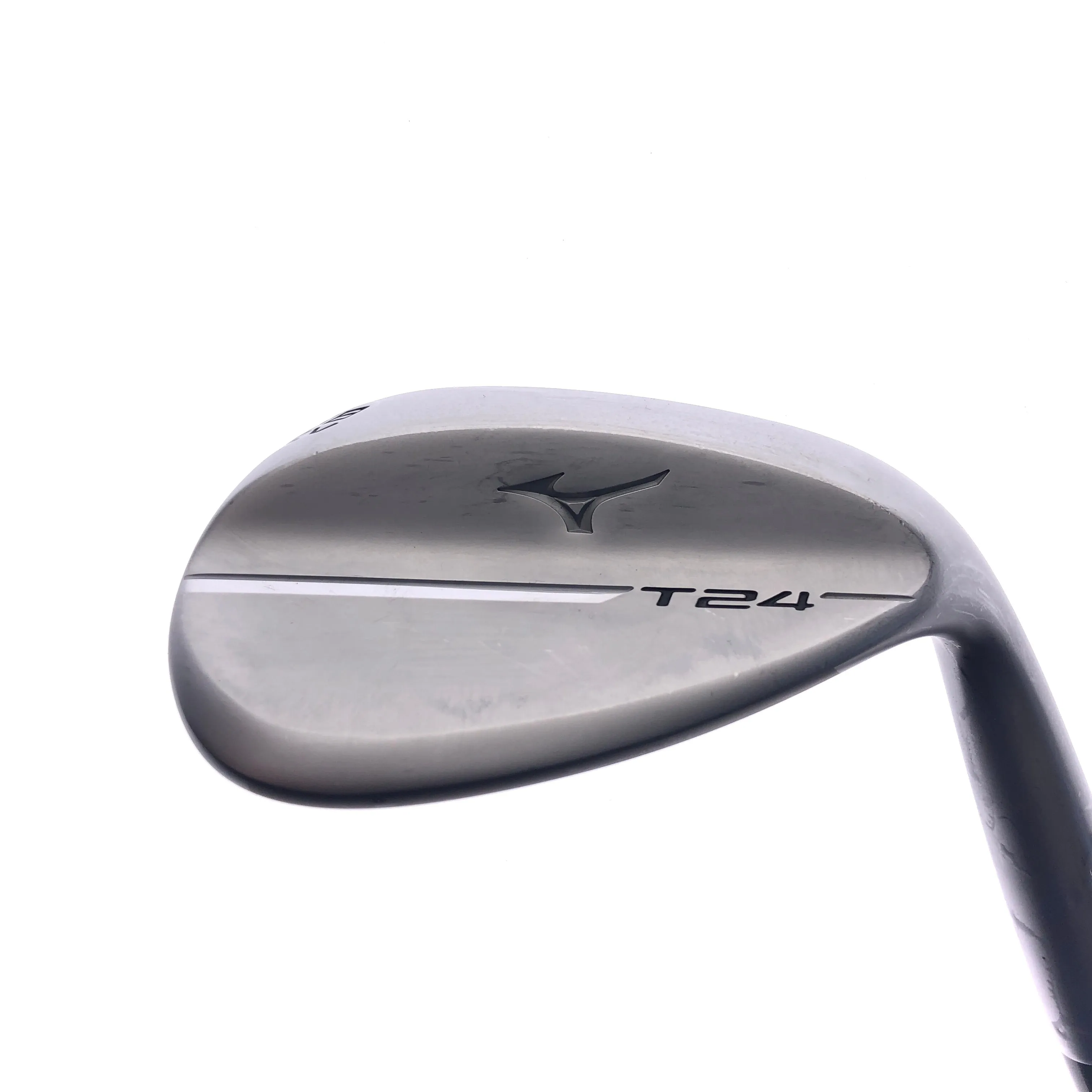 Used Mizuno T24 White Satin Lob Wedge / 58.0 Degrees / Stiff Flex